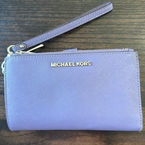 Michael Kors Adele Leather Smartphone Wallet